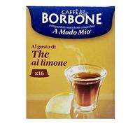 Caffè Borbone Thé au Citron - 96 capsules 6 paquets de 16 - Compatibles avec les Machines à café à usage domestique Lavazza®* A Modo Mio®*