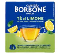 THÉ AU CITRON CAFFÈ BORBONE - 16 CAPSULES COMPATIBLES DOLCE GUSTO 10g