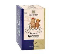 Thé au gingembre et au curcuma 18 sachets 32,4g