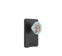Thé au Lait aux Bulles Mignon pour Chiot Motif Kawaii Boba Tea PopSockets PopWallet pour MagSafe