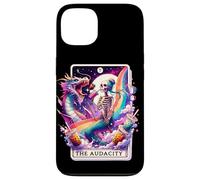 The Audacity Tarot Mermaid Squelette Chignon désordonné Arc-en-Ciel Coque pour iPhone 13