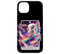 The Audacity Tarot Mermaid Squelette Chignon désordonné Arc-en-Ciel Coque pour iPhone 14 Plus