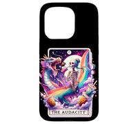 The Audacity Tarot Mermaid Squelette Chignon désordonné Arc-en-Ciel Coque pour iPhone 15 Pro