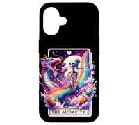 The Audacity Tarot Mermaid Squelette Chignon désordonné Arc-en-Ciel Coque pour iPhone 16