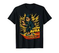 The Aura Farming Boy Boat Racing Dance 9999 Viral Meme Kid T-Shirt
