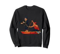 The Aura Farming Meme Kid Dance on Boat Funny Viral Boy Sweatshirt