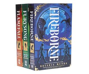 The Aurelian Cycle Trilogy by Rosaria Munda 3 Books Collection Set (Fireborne, Flamefall & Furysong)