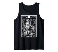 The Aussie Berger Australien Tarot Carte de Tarot Lune sorcière Débardeur