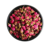Thé Aux Bourgeons De Rose Rouge Tisane Aux Fleurs Séchées Tisane Verte Bio Sans Additifs Au Riche Arôme De Rose Apaisant L'esprit Et Nourrissant La Peau Thé Infusé à Froid (100g)