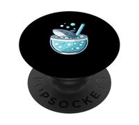 Thé aux Bulles de Requin Baleine PopSockets PopGrip Adhésif