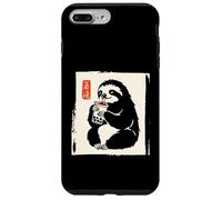 Thé aux Bulles Japonais Paresseux Boba Coque pour iPhone 7 Plus/8 Plus