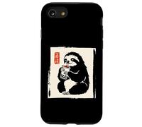 Thé aux Bulles Japonais Paresseux Boba Coque pour iPhone SE (2020) / 7/8