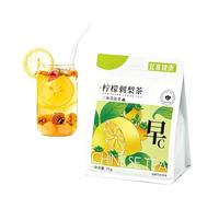 Thé aux figues, aux fruits de cactus et au citron, un fruit d'été, emballage triangulaire de 75 g (5 g x 15 sachets), peut être infusé à froid ou à chaud(2pcs)