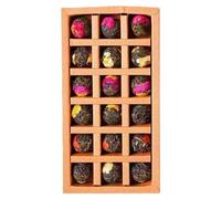 Thé Aux Fleurs, Ensemble De 6 Saveurs, 18 Pièces, Boules De Thé Santé, Produit De Brassage, Plaisir Du Yoga, Pour Les Fêtes, Les Réunions Sociales, Le Bureau À Domicile