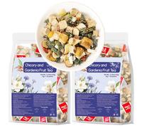 Thé Aux Fruits De Gardénia À Base De Plantes Naturelles À 7 Mélanges, 30 Sachets De Thé Emballés Individuellement, For Un Calme Et Un Rafraîchissement Quotidiens(2pcs)
