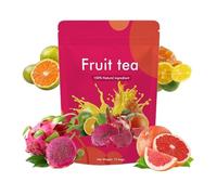 Thé Aux Fruits Naturels Aux Saveurs Assorties - Infusion De Fruits Secs De Qualité Supérieure, Boisson Saine Sans Caféine For Une Consommation Quotidienne(1PCS)