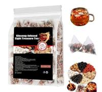 Thé aux huit trésors de ginseng, 5 g x 30 sachets, formule pour les reins, thé aux huit trésors de ginseng, thé aux six trésors de ginsengs amélioré (1 Bag)