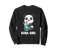 Thé Aux Perles Boba Panda Fille Boba Kawaii Panda Sweatshirt