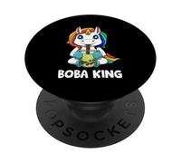 Thé Aux Perles Kawaii Boba Licorne PopSockets PopGrip Adhésif