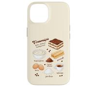 Thé avec Recette de Tiramisu Dolce Italiano Espresso Coffee Tradition Coque pour iPhone 14