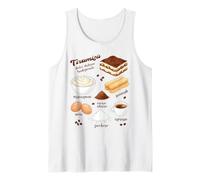 Thé avec Recette de Tiramisu Dolce Italiano Espresso Coffee Tradition Débardeur