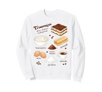 Thé avec Recette de Tiramisu Dolce Italiano Espresso Coffee Tradition Sweatshirt