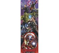 The Avengers Age of Ultron Heroes Affiche de porte 53 x 158 cm + accessoires sans cadre