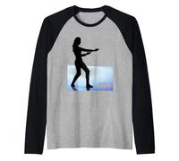 The Avengers Diana Rigg Emma Peel Action Pose Rétro Manche Raglan