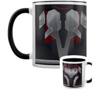 The Avengers Tasse Endgame Quantum Realm Suit Intérieur de couleur noire blanc Blanc G