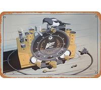 The Avett Brothers - Affiche 2014 Indianapolis White River State Park rétro en métal vintage 30,5 x 20,3 cm Décoration murale