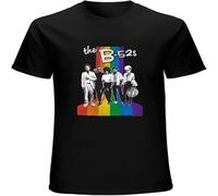 The B-52'S Mens T-Shirt Printed Graphic Top Unisex Tee Black 3XL