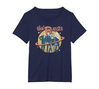 The B-52s - Photo du Groupe T-Shirt, Femme Grandes Tailles, Bleu Marine, 5X