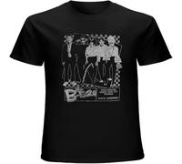The B52's Rock Lobster Punk Music Mens T-Shirt Printed Graphic Top Unisex Tee Black XXL