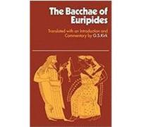 The Bacchae of Euripides Euripides, G.S. Kirk (Auteur)