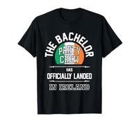 The Bachelor Party Crew has Officially Landed Irlande Flag T-Shirt