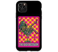 The Bad Decision Squelette rétro à Carreaux Coque pour iPhone 11 Pro Max