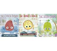 The Bad Seed Series 3 Books Set By Jory John - The Couch Potato; The Smart Cookie; The Sour Grape (Hardcover)