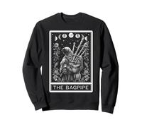 The Bagpipe Instrument Cornemuse Carte de Tarot Sweatshirt