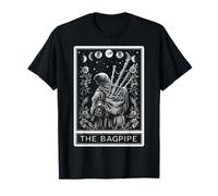 The Bagpipe Instrument Cornemuse Carte de Tarot T-Shirt