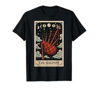 The Bagpipe Instrument Cornemuse Carte de Tarot T-Shirt
