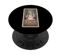 The Baker Tarot Card Chat Macaron Meme Esthétique PopSockets PopGrip Adhésif