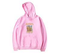 The Ballad of Wallis Island Merch Movie Sweat à capuche à manches longues unisexe, rose, S