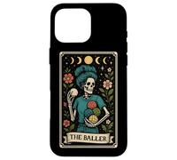 The Baller Bocce Ball Player Carte de Tarot Motif Lune sorcière Coque pour iPhone 16 Pro Max