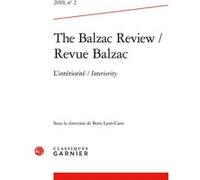 The Balzac Review / Revue Balzac Francesco Spandri (Direction), Collectif (Auteur)