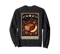 The Banana Bread Baker Baking Tarot Carte Squelette sorcière Sweatshirt
