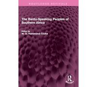 The Bantu-Speaking Peoples of Southern Africa