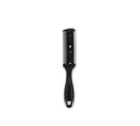 THE BARB'XPERT - Peigne Effileur - Peigne de Précision pour Homme, Lame en Acier Inoxydable pour Désépaissir et Couper Facilement les Cheveux