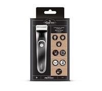 THE BARB XPERT - Tondeuse Barbe Hybride Homme - Raser, Tailler, Styliser Barbe - Rasoir Électrique Précision, 3 Sabots 1-3-5 mm, Lame Double Face Inox, Autonomie 60 min Recharge USB