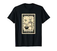 The Barbeque Dude Carte de Tarot BBQ - Sorcière Gothique effrayante T-Shirt