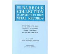 The Barbour Collection of Connecticut Town Vital Records Lorraine Cook White (Auteur)